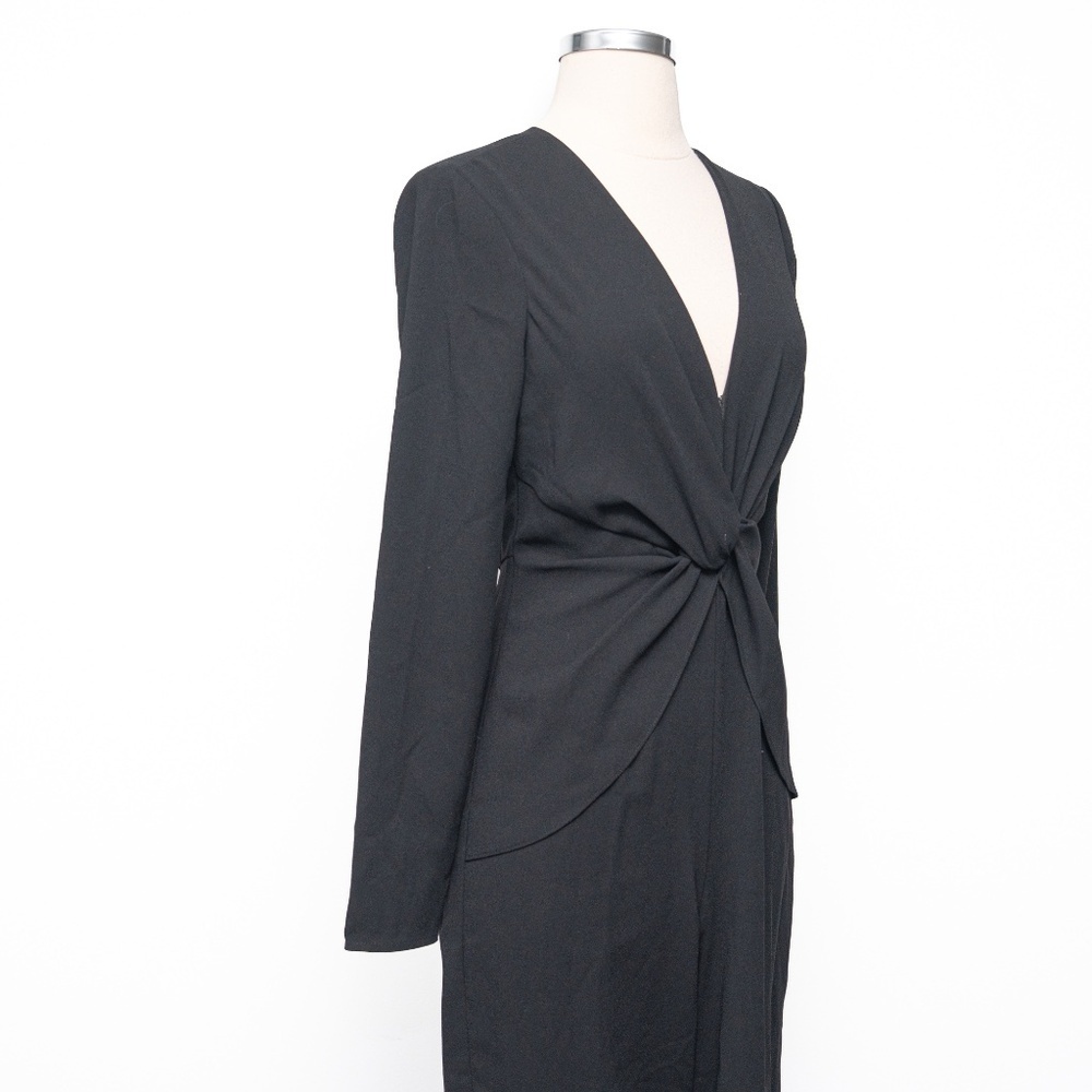 Self-Portrait.  Cropped‎ Cutout Crepe Jumpsuit. - Picture 10 of 16